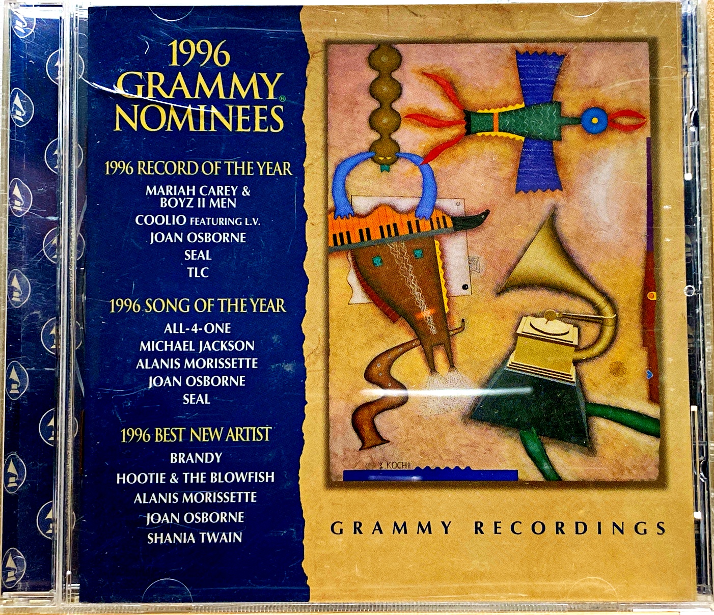 CD BAZAR | CD Various – 1996 Grammy Nominees | Vinylbazar