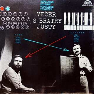 LP Jiří Just, Vladimír Just ‎– Večer S Bratry Justy