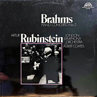 LP Brahms, Artur Rubinstein, Albert Coates – Piano Concerto No. 2