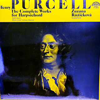 2xLP Henry Purcell - Zuzana Růžičková – The Complete Works For Harpsichord