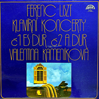 LP Ferenc Liszt, Valentina Kameníková – Klavírní Koncerty Č1 Es Dur Č2 A Dur