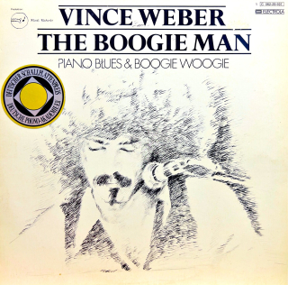 LP Vince Weber ‎– The Boogie Man - Piano Blues & Boogie Woogie